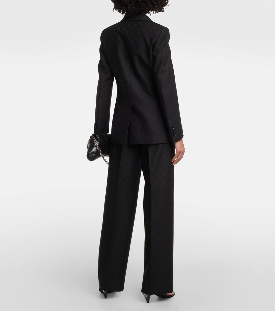 Gucci GG jacquard wool blazer