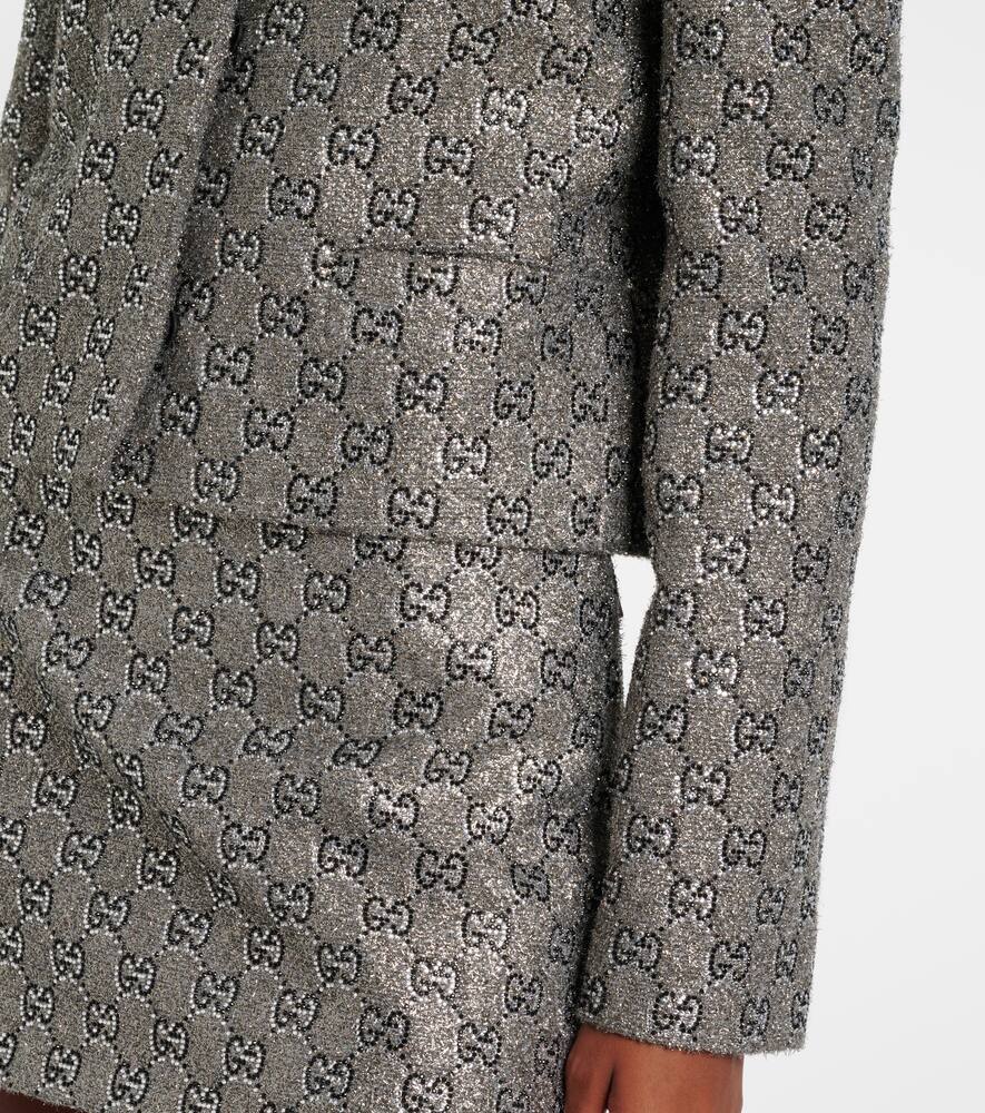 Gucci GG lam√É¬© blazer