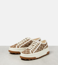 Gucci GG printed platform sneakers