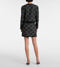 Gucci GG single-breasted wool-blend tweed jacket