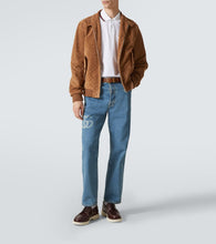 Gucci GG suede blouson