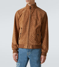 Gucci GG suede blouson