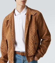 Gucci GG suede blouson