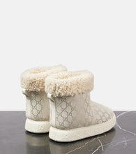 Gucci GG suede snow boots