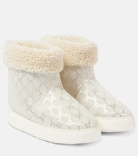 Gucci GG suede snow boots