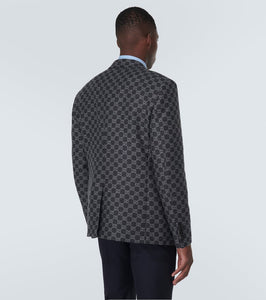 Gucci GG wool flannel blazer