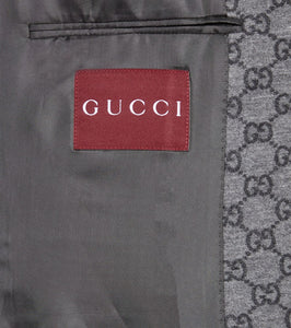 Gucci GG wool flannel blazer