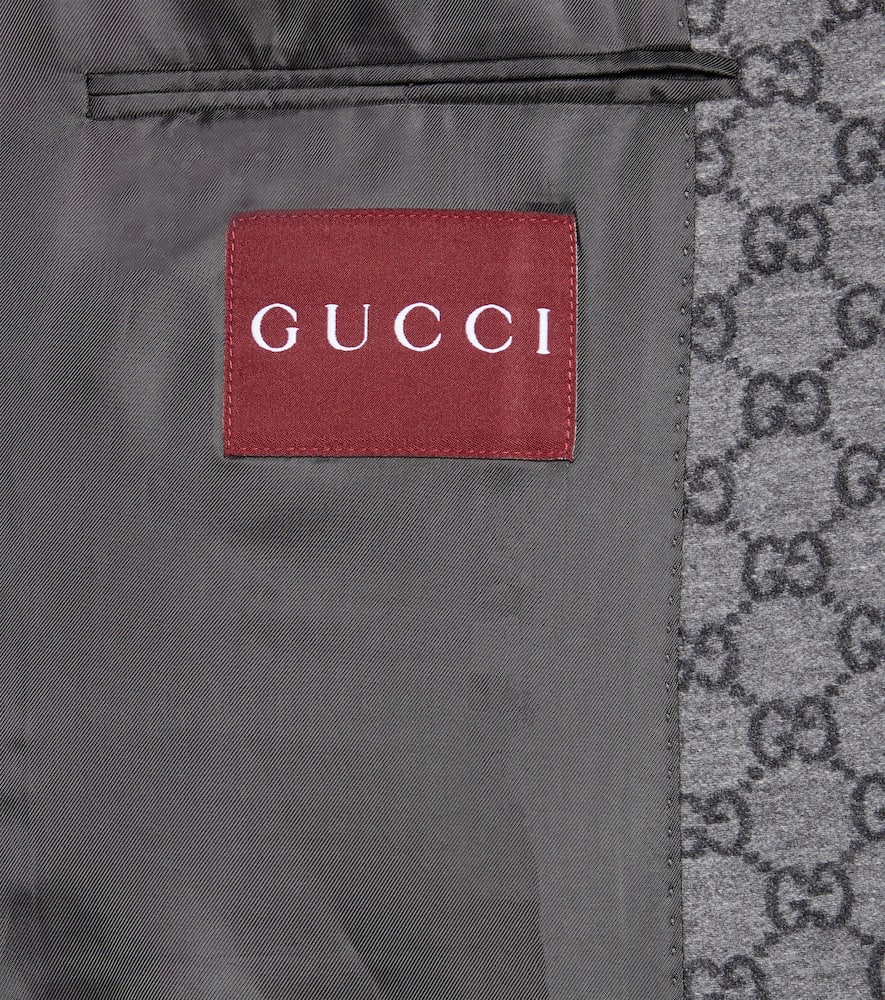 Gucci GG wool flannel blazer