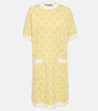 Gucci GG wool jacquard minidress