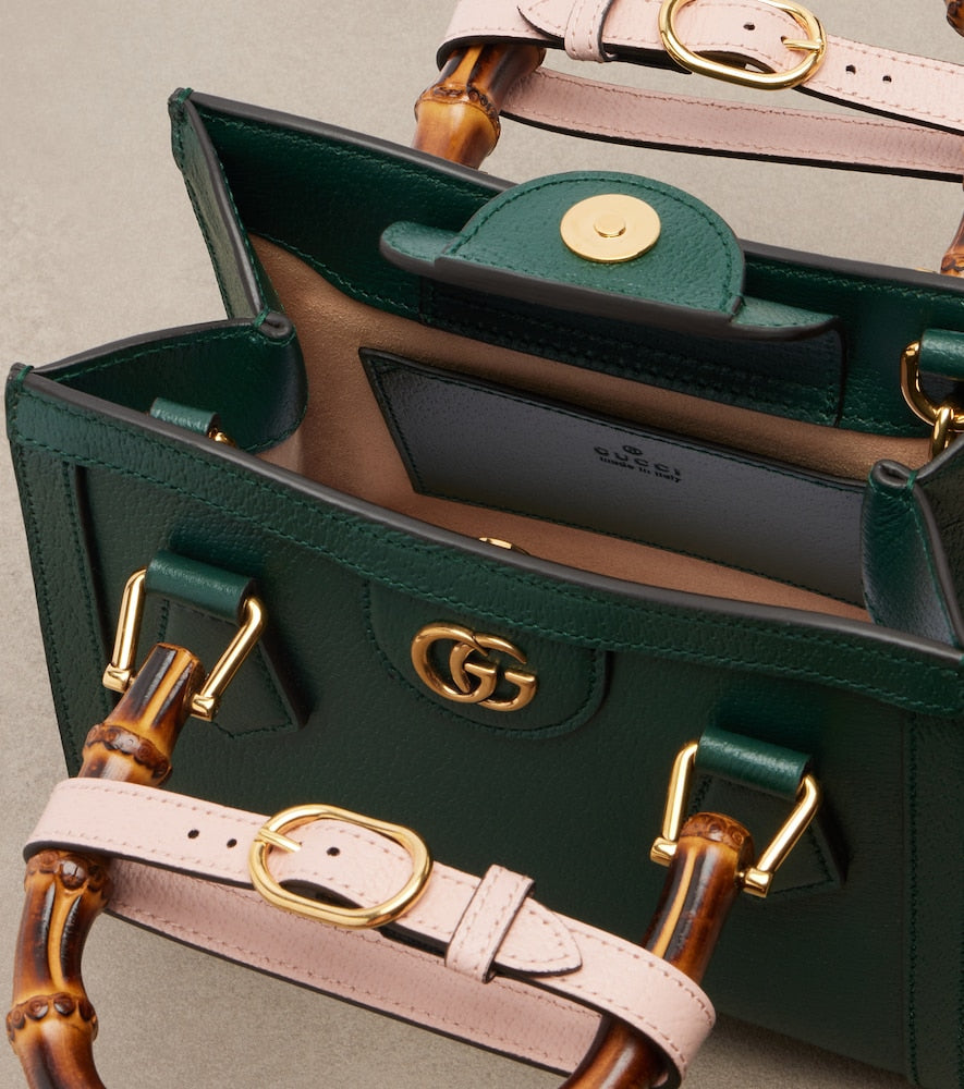Gucci Gucci Diana Mini leather tote bag