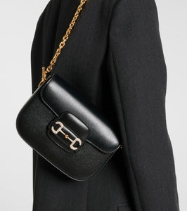 Gucci Gucci Horsebit 1955 GG Crystal shoulder bag