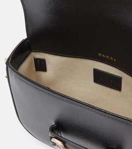Gucci Gucci Horsebit 1955 GG Crystal shoulder bag