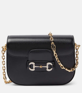 Gucci Gucci Horsebit 1955 GG Crystal shoulder bag. Shop Gucci Shoulder Bags for women now.