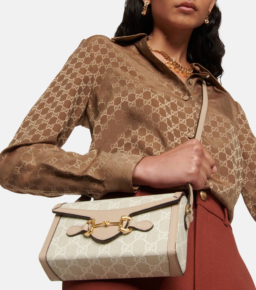 Gucci Gucci Horsebit 1955 GG Mini crossbody bag