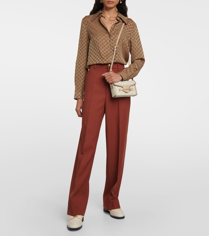 Gucci Gucci Horsebit 1955 GG Mini crossbody bag