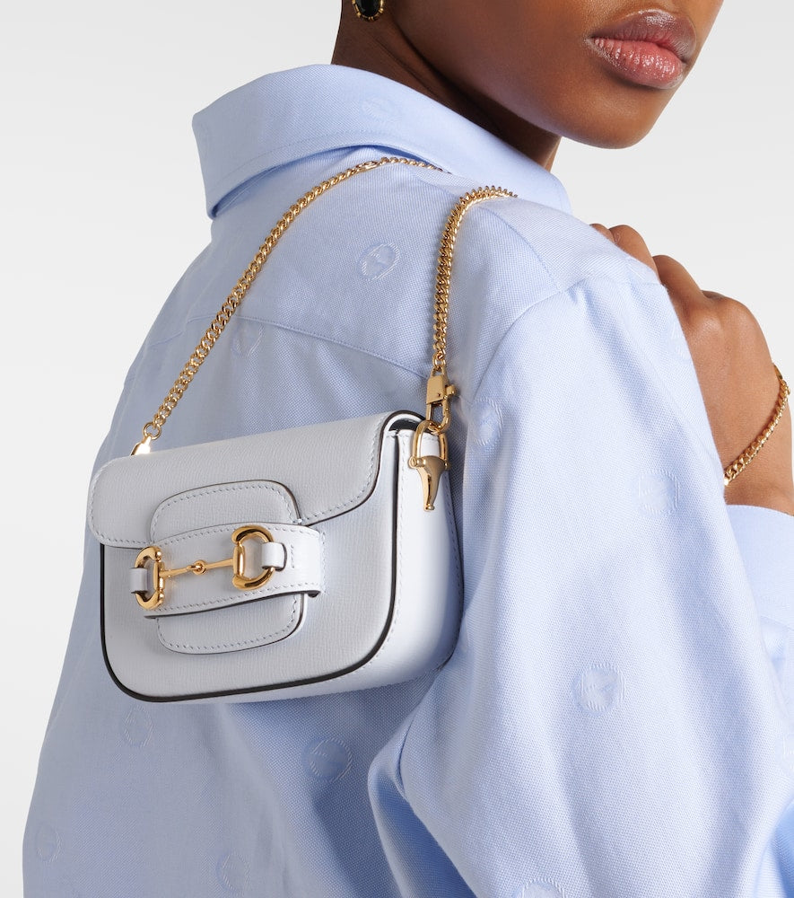 Gucci Gucci Horsebit 1955 Micro leather crossbody bag