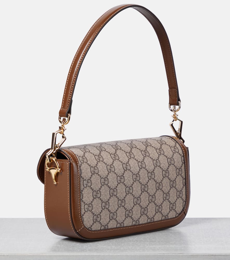 Gucci Gucci Horsebit 1955 canvas shoulder bag