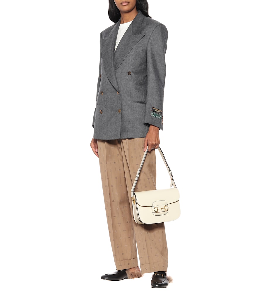 Gucci Gucci Horsebit 1955 leather shoulder bag