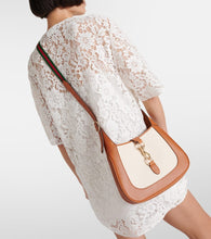 Gucci Gucci Jackie Small leather-trimmed shoulder bag