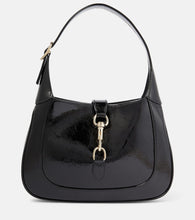Gucci Gucci Jackie Small patent leather shoulder bag. Shop Gucci Shoulder Bags for women now.