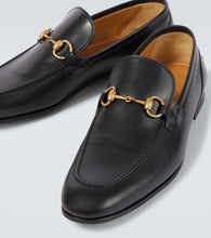 Gucci Gucci Jordaan Horsebit leather loafers