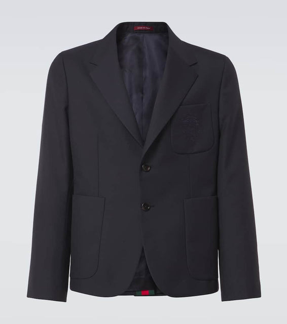 Gucci Gucci Liftboy drill blazer