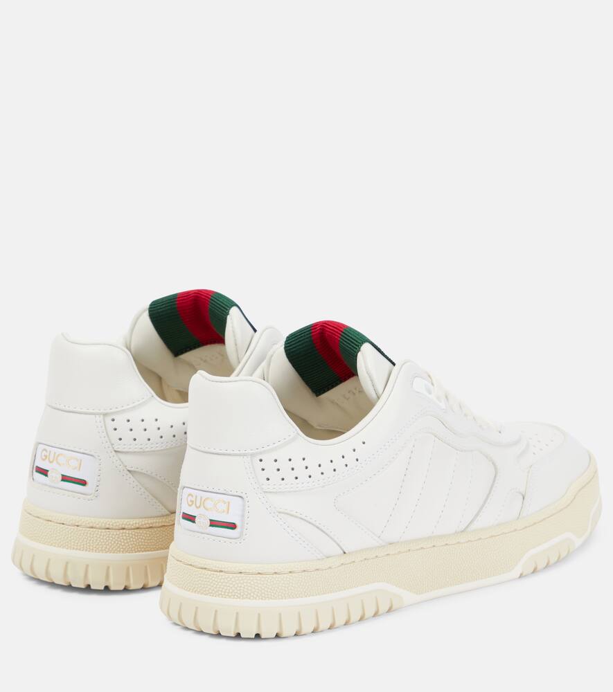 Gucci Gucci Re-Web leather sneakers