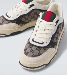 Gucci Gucci Re-Web leather sneakers