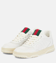 Gucci Gucci Re-Web leather sneakers