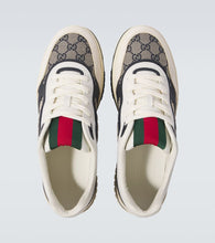 Gucci Gucci Re-Web leather sneakers