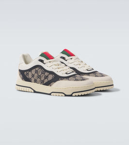 Gucci Gucci Re-Web leather sneakers