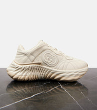 Gucci Gucci Ripple leather sneakers