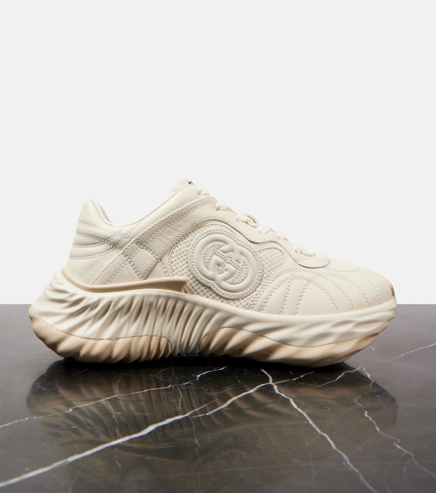 Gucci Gucci Ripple leather sneakers