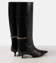 Gucci Gucci Signoria leather knee-high boots