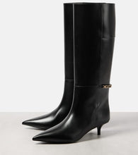 Gucci Gucci Signoria leather knee-high boots