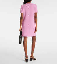 Gucci Gucci Web cotton crochet minidress