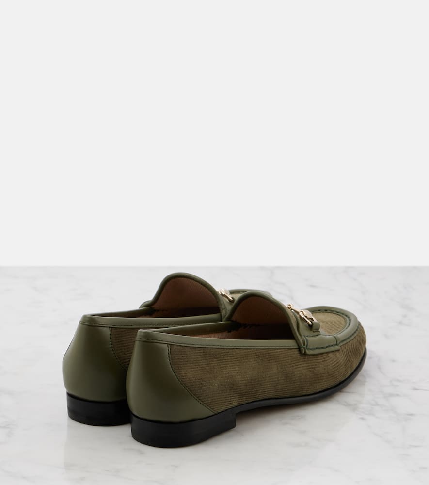 Gucci Horsebit 1953 corduroy loafers