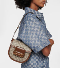 Gucci Horsebit 1955 Mini GG canvas shoulder bag