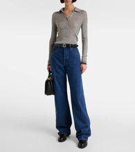 Gucci Horsebit GG leather ankle boots