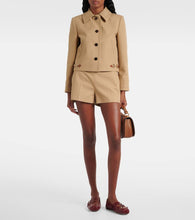 Gucci Horsebit cotton drill jacket