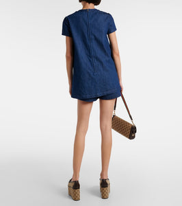 Gucci Horsebit denim minidress