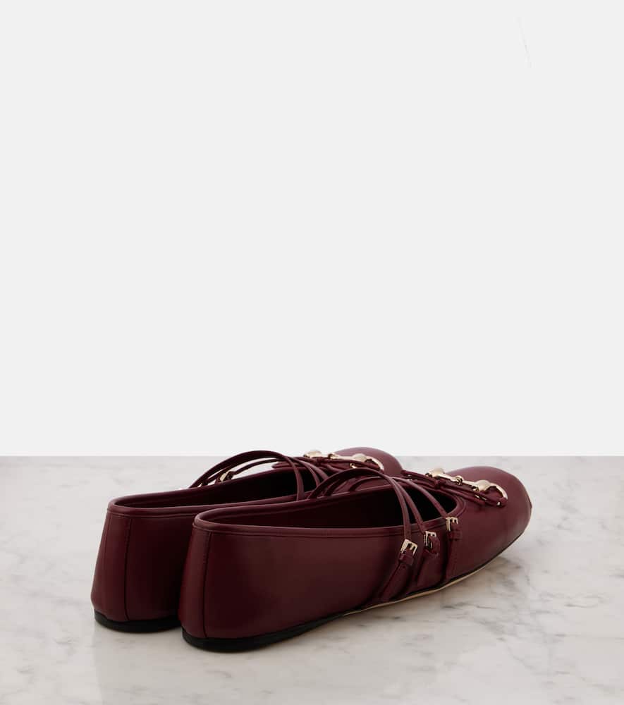 Gucci Horsebit leather ballet flats