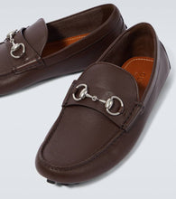 Gucci Horsebit leather driving shoes