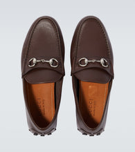 Gucci Horsebit leather driving shoes