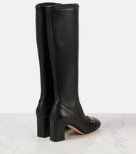 Gucci Horsebit leather knee-high boots