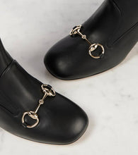 Gucci Horsebit leather knee-high boots