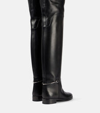 Gucci Horsebit leather over-the-knee boots