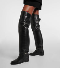 Gucci Horsebit leather over-the-knee boots