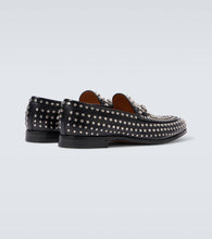 Gucci Horsebit studded leather loafers