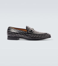 Gucci Horsebit studded leather loafers